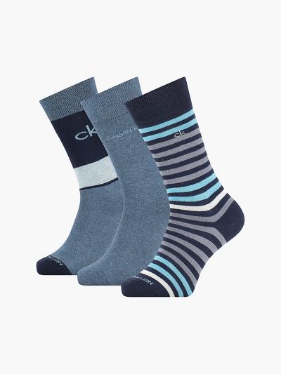 Calvin Klein Táskák & Kiegészítők HU759614 | Calvin Klein Crew Férfi Zokni Sötétkék